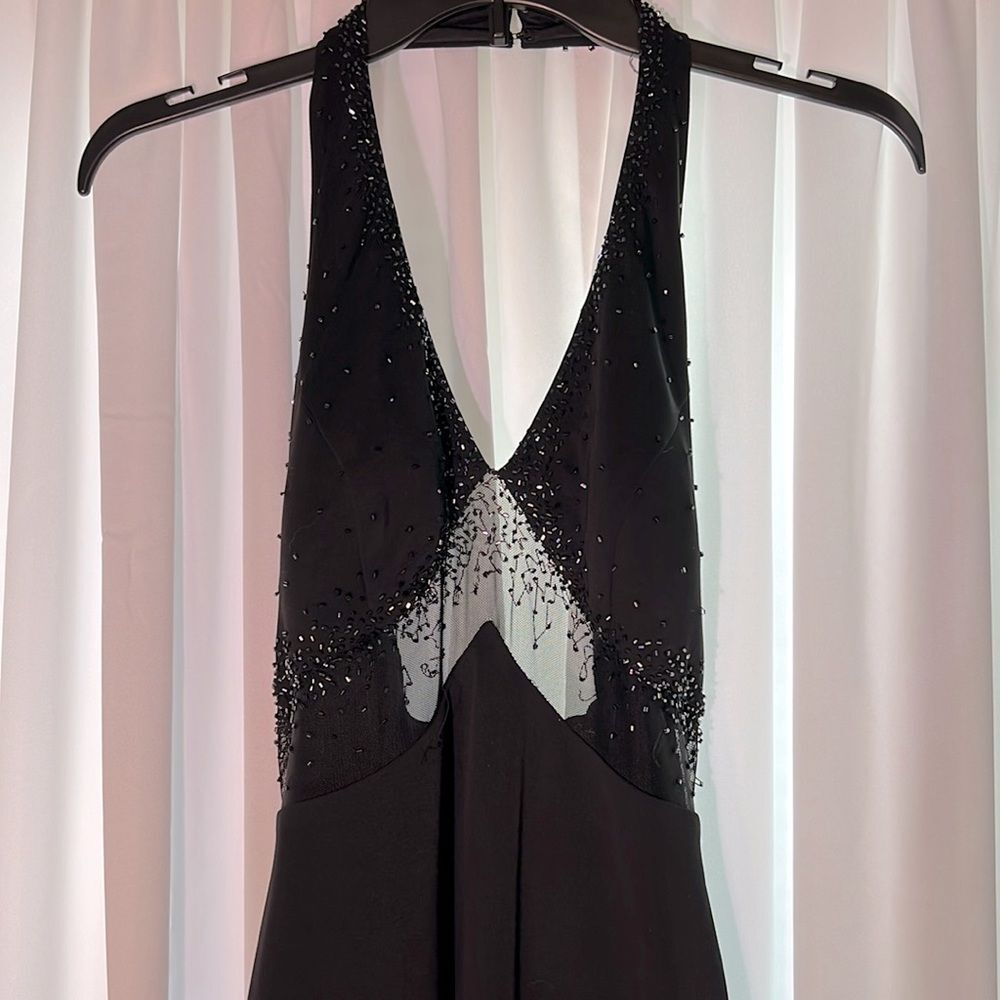 Vintage Blondie Nites Black Formal Gown